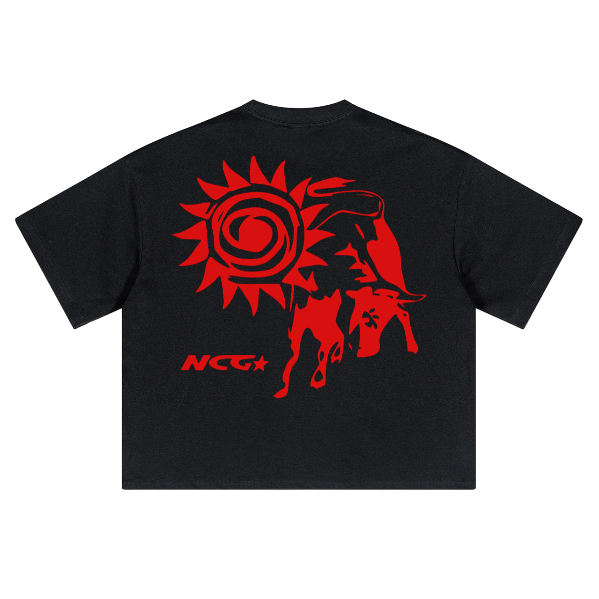 Sunburn Cropped Tee