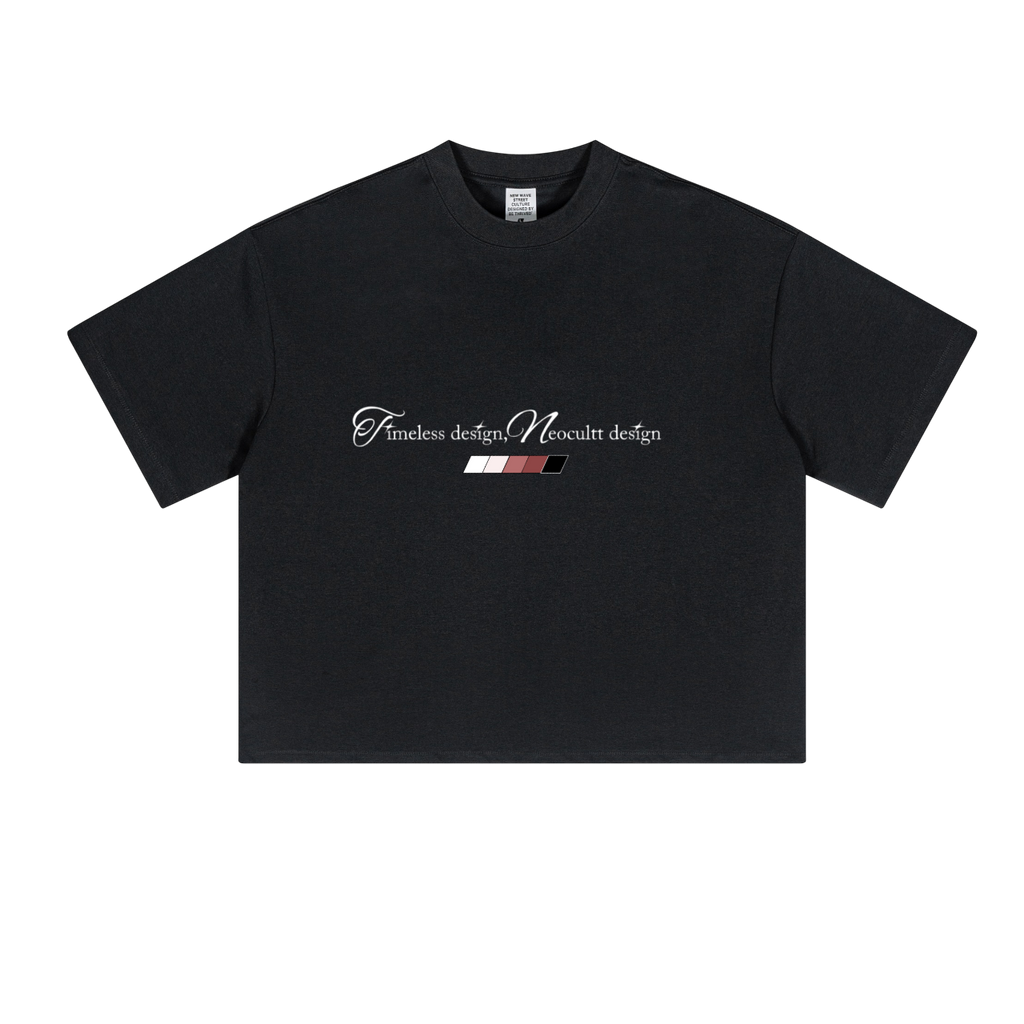 White Ferrari Cropped Tee