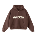 BROWN NCG ZIPPER