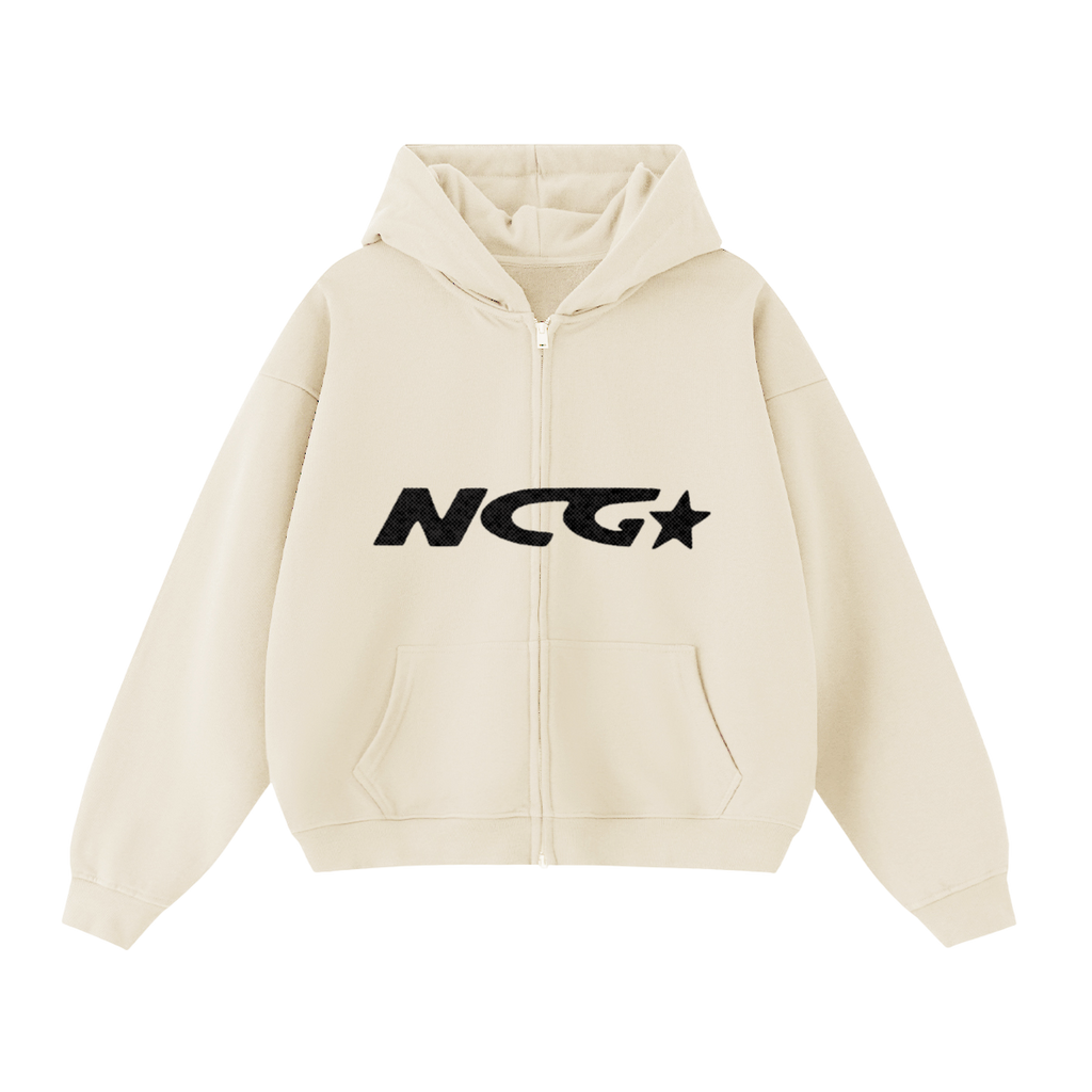 CREAM NCG ZIPPER