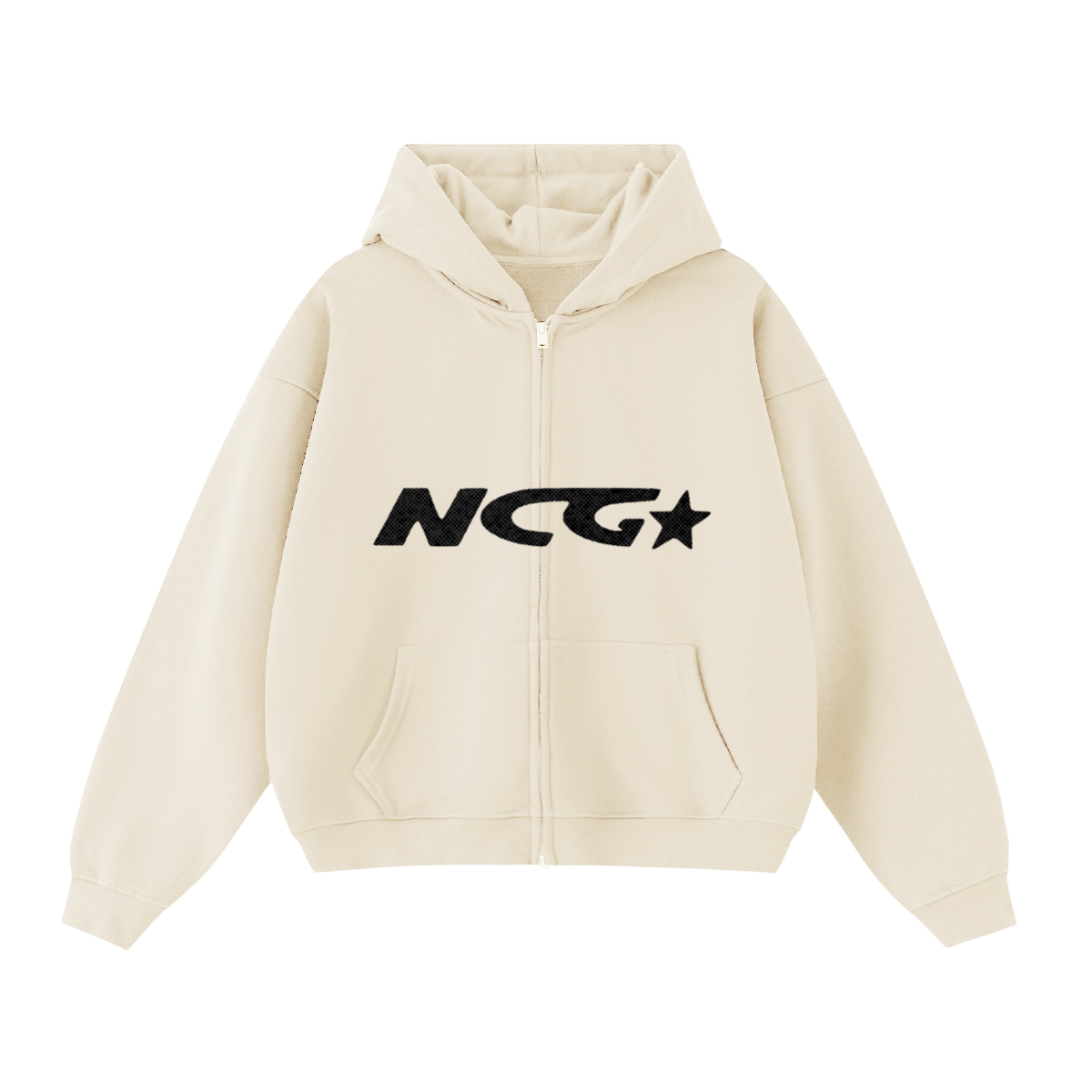 CREAM NCG ZIPPER