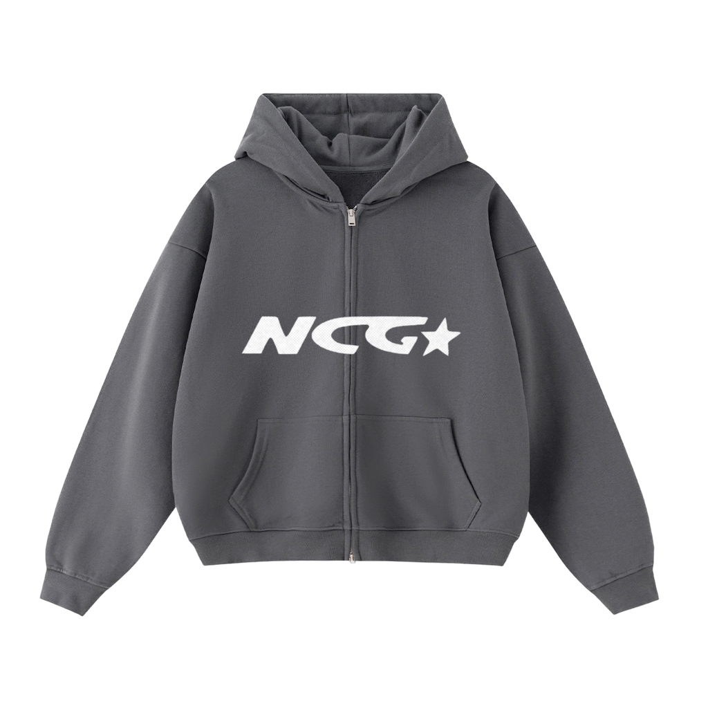 GREY NCG ZIPPER
