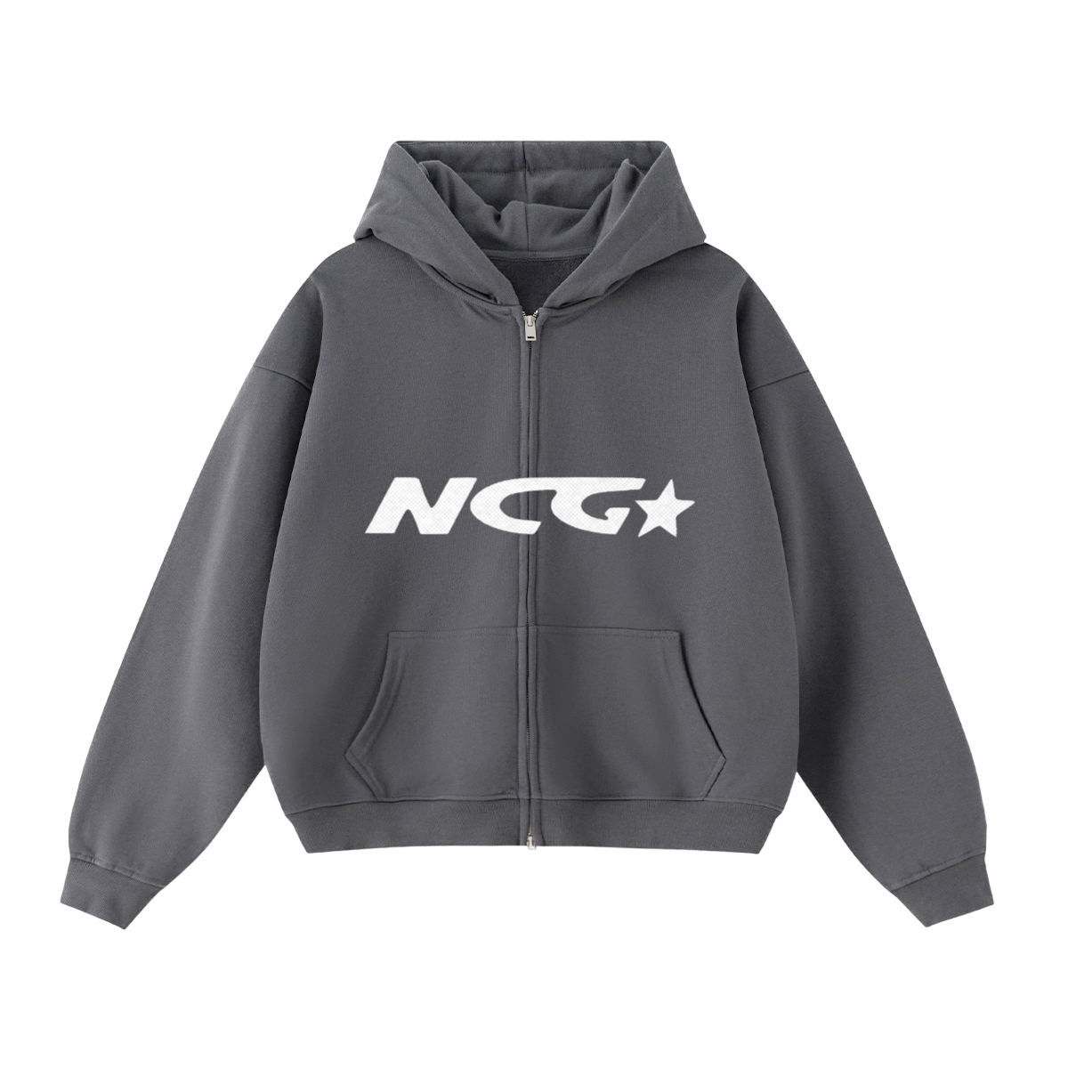 GREY NCG ZIPPER